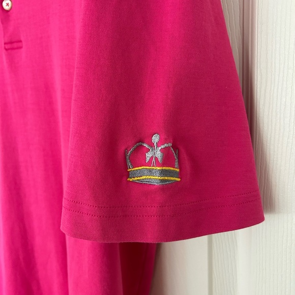 Bobby Jones Bright Pink Polo Shirt - Picture 2 of 5